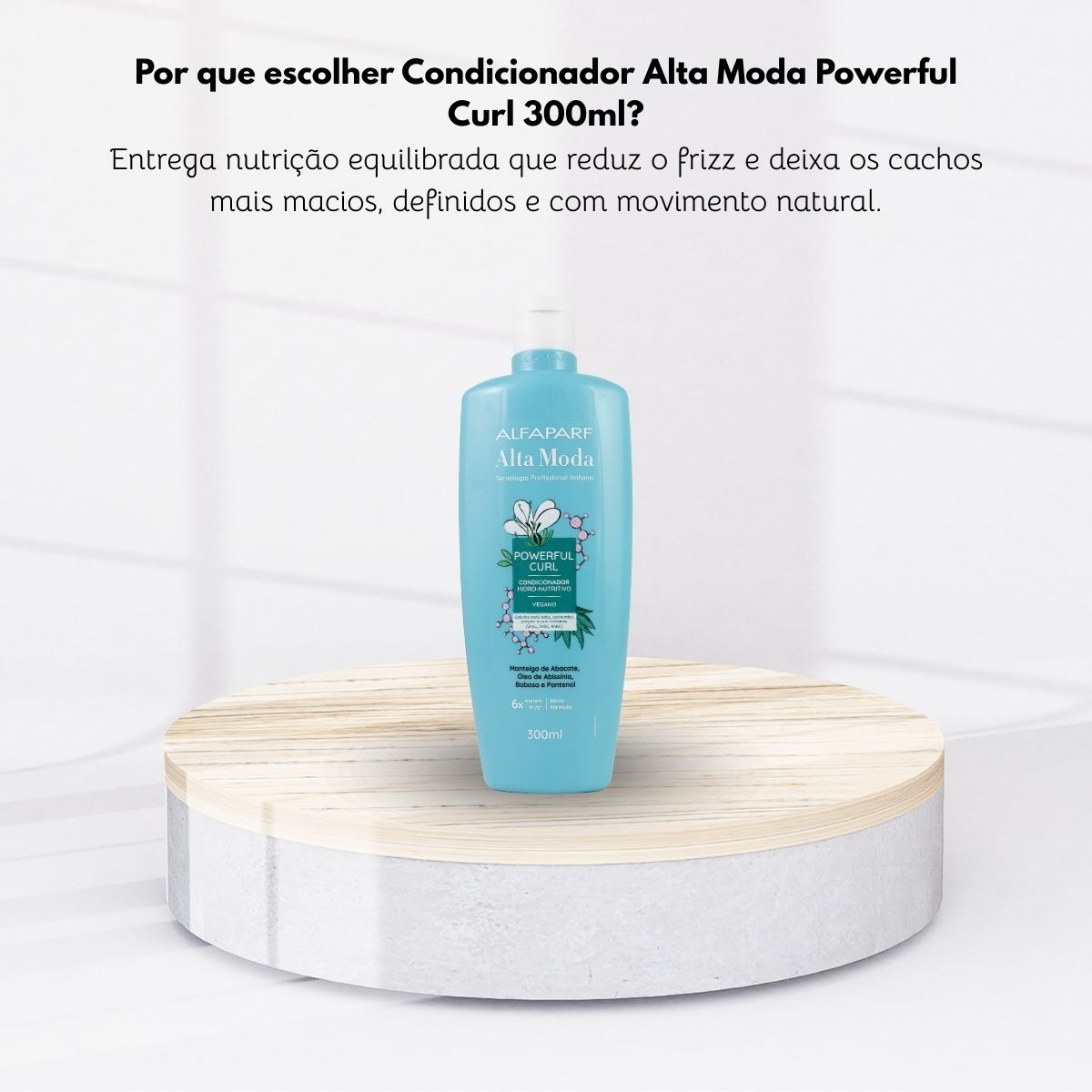 Condicionador Alfaparf Alta Moda Powerful Curl 300 ml
