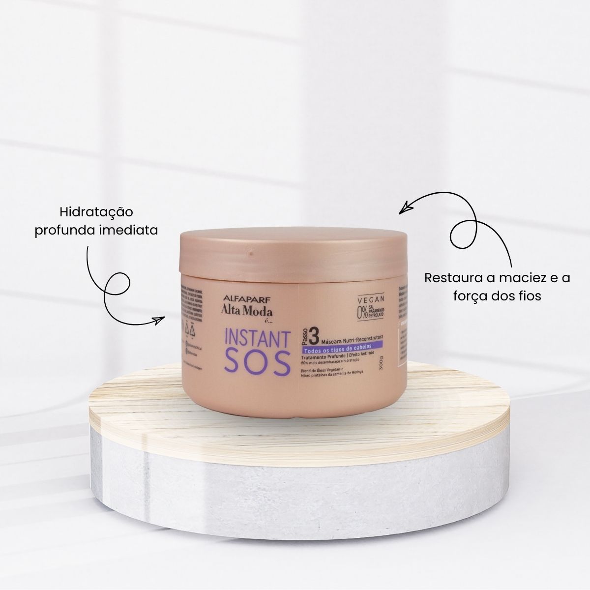 Máscara Alfaparf Alta Moda SOS Nutri-Reconstrutora 300 g