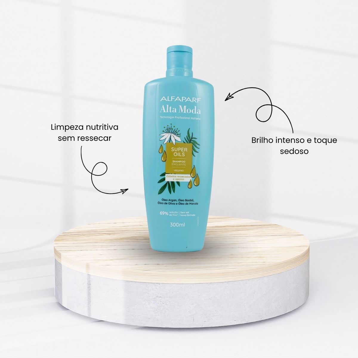 Shampoo Alfaparf Alta Moda Super Oils 300 ml