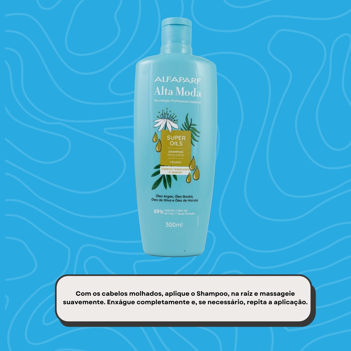 Shampoo Alfaparf Alta Moda Super Oils 300 ml