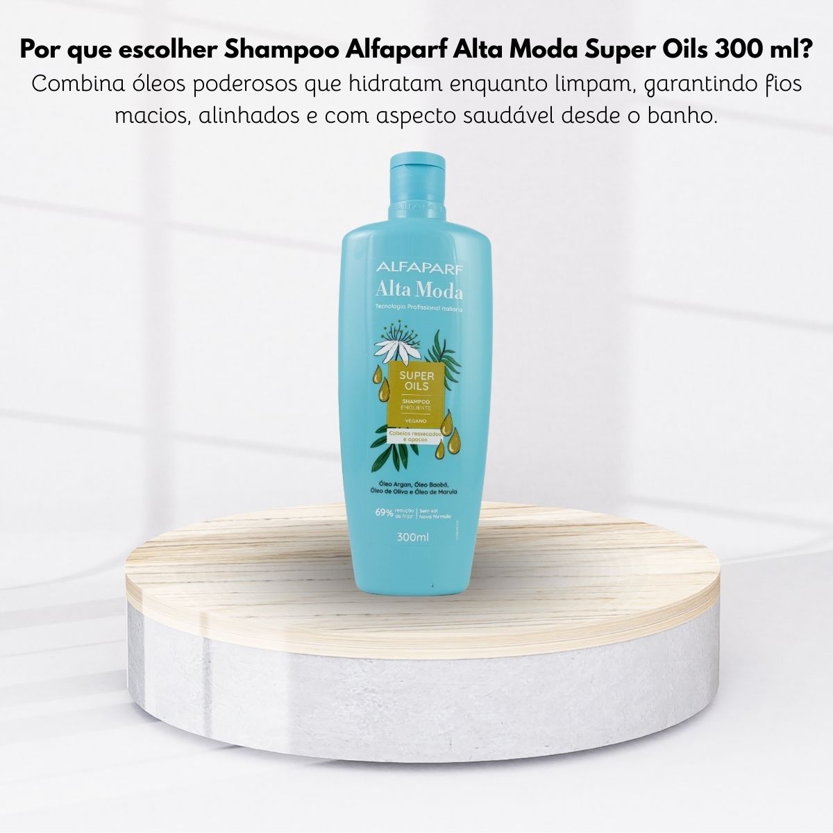Shampoo Alfaparf Alta Moda Super Oils 300 ml