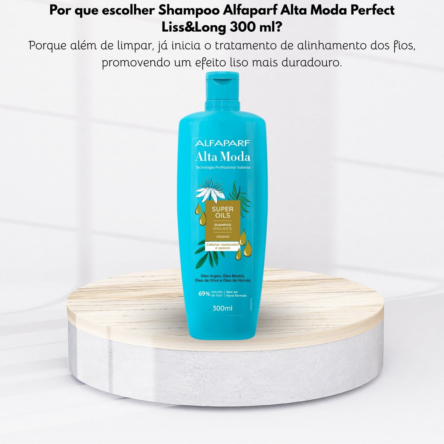 Shampoo Alfaparf Alta Moda Super Oils 300 ml