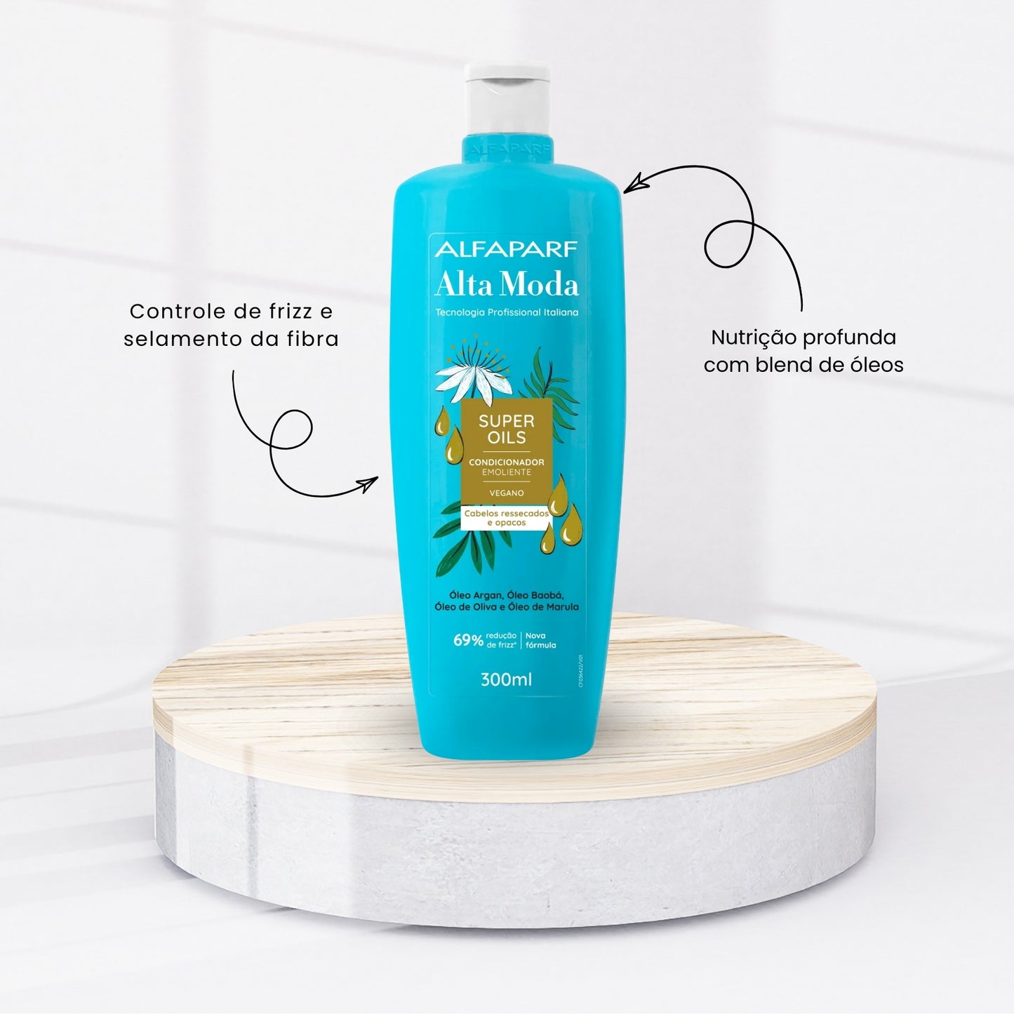 Condicionador Alfaparf Alta Moda Super Oils 300 ml