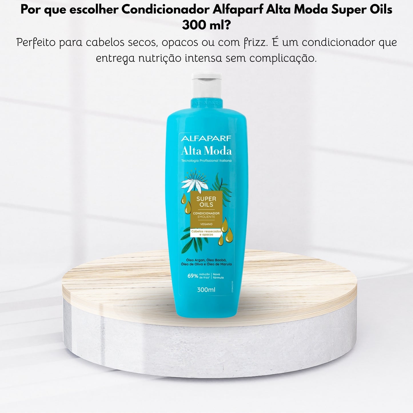 Condicionador Alfaparf Alta Moda Super Oils 300 ml