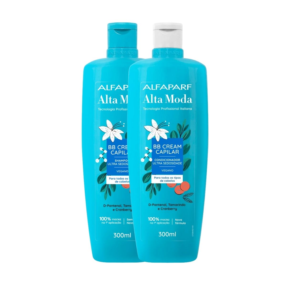 Kit Alfaparf Alta Moda BB Cream Shampoo e Condicionador 300 ml
