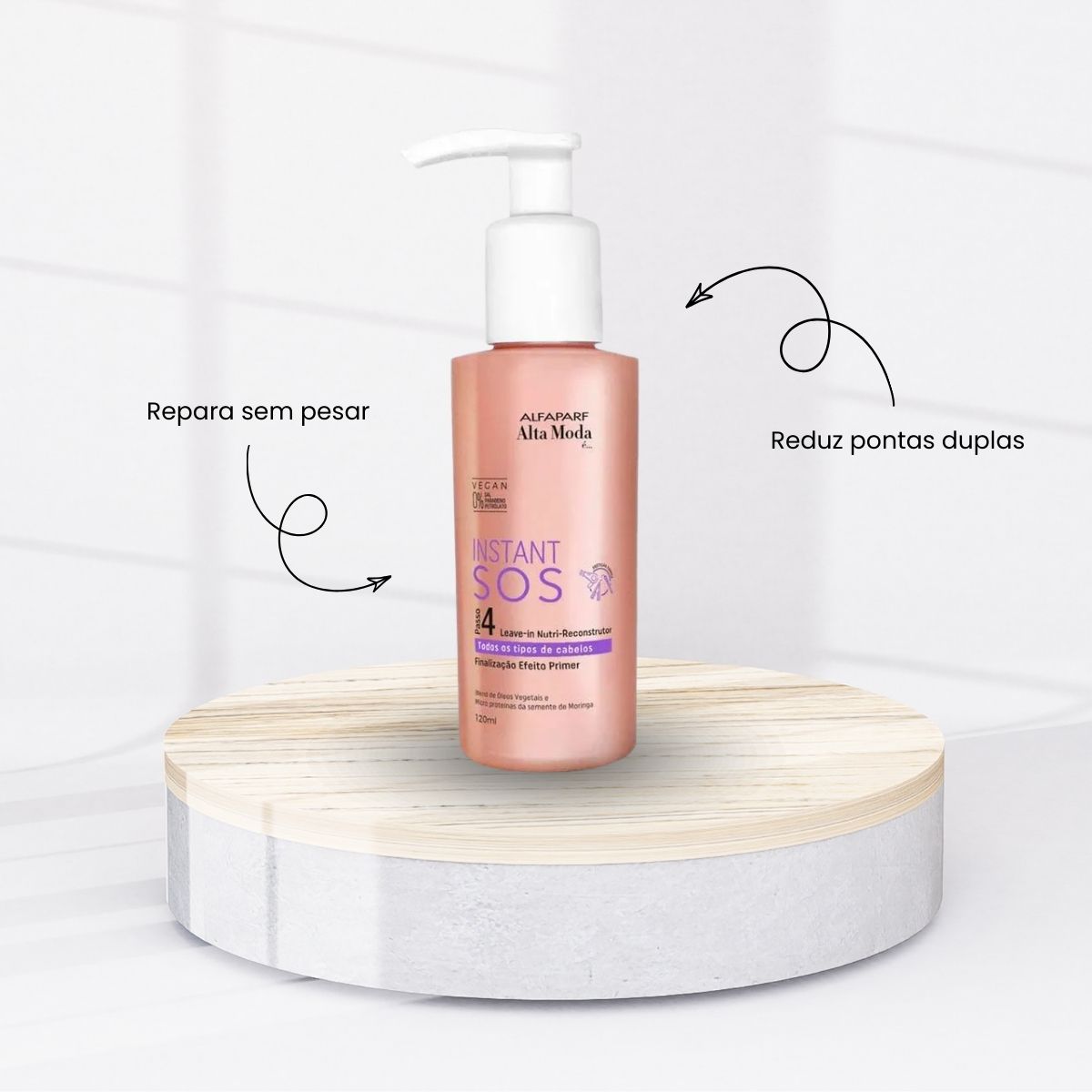 Leave-in Alfaparf Alta Moda SOS Nutri-Reconstrutor 120 ml