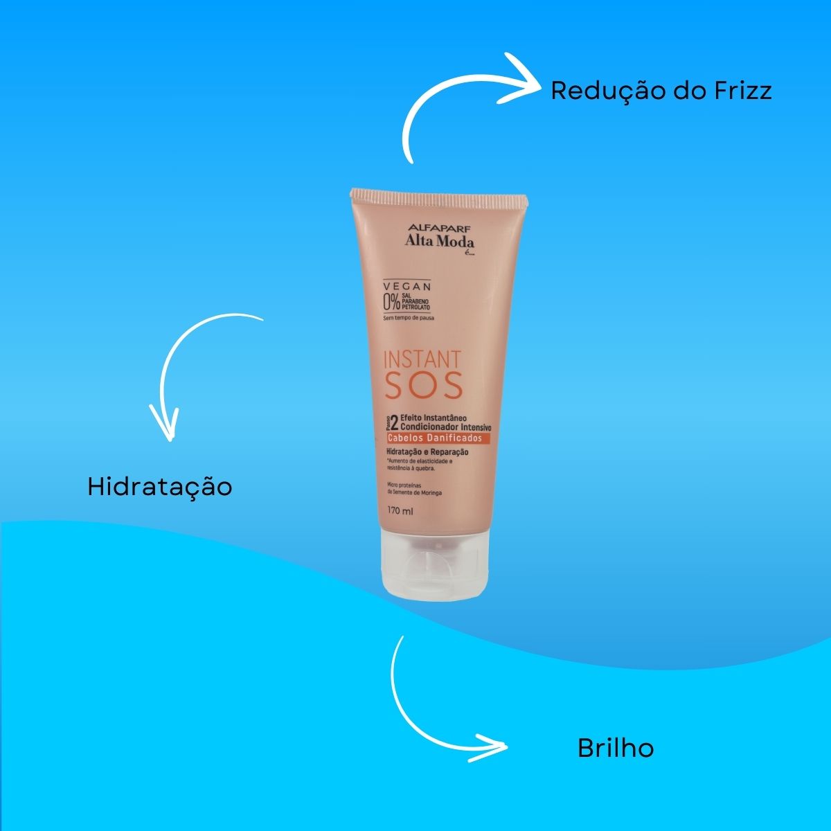 Condicionador Alfaparf Alta Moda SOS Danificados 170 ml