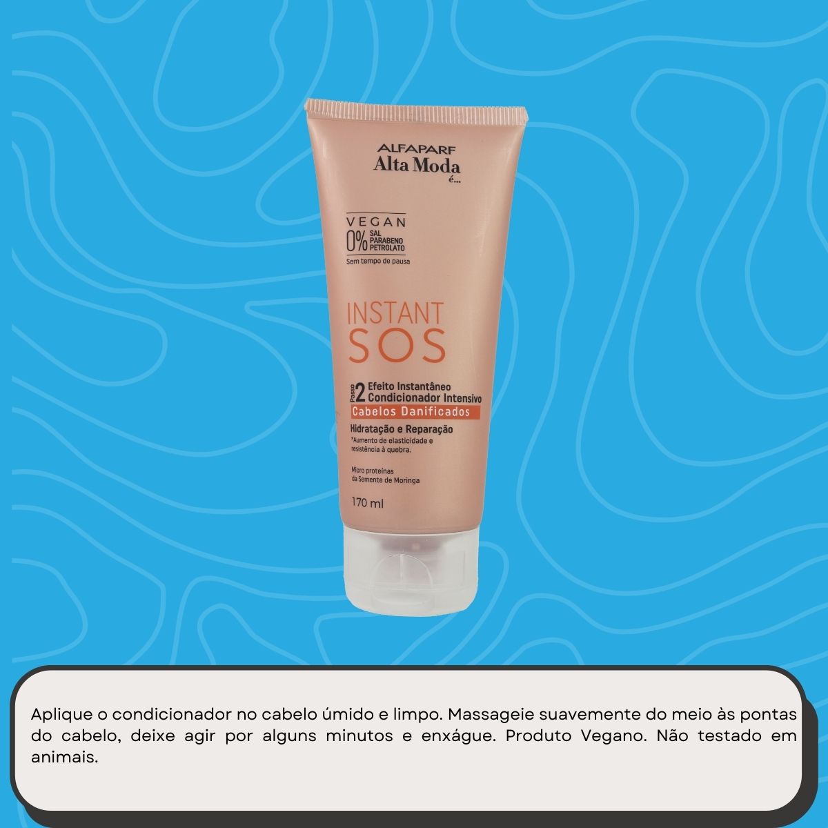 Condicionador Alfaparf Alta Moda SOS Danificados 170 ml