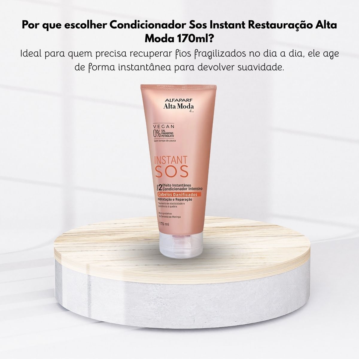 Condicionador Alfaparf Alta Moda SOS Danificados 170 ml
