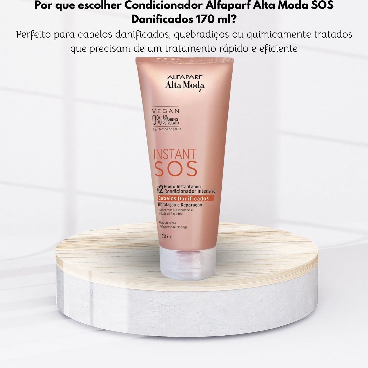 Condicionador Alfaparf Alta Moda SOS Danificados 170 ml