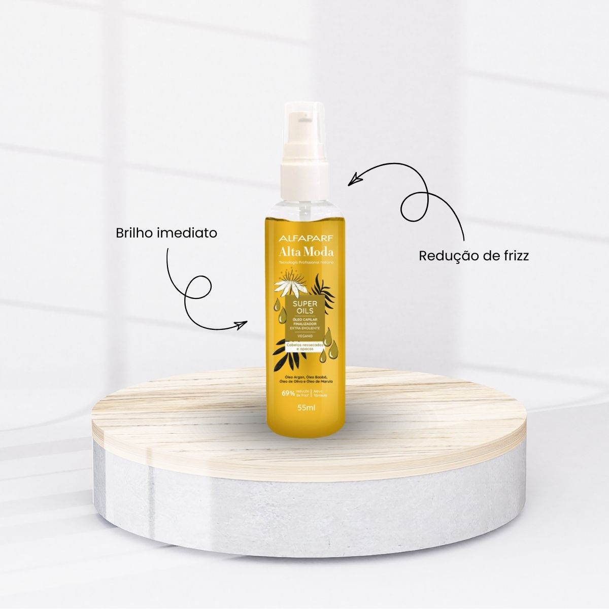 Oleo Alfaparf Alta Moda Super Oils Finalizador 55 ml