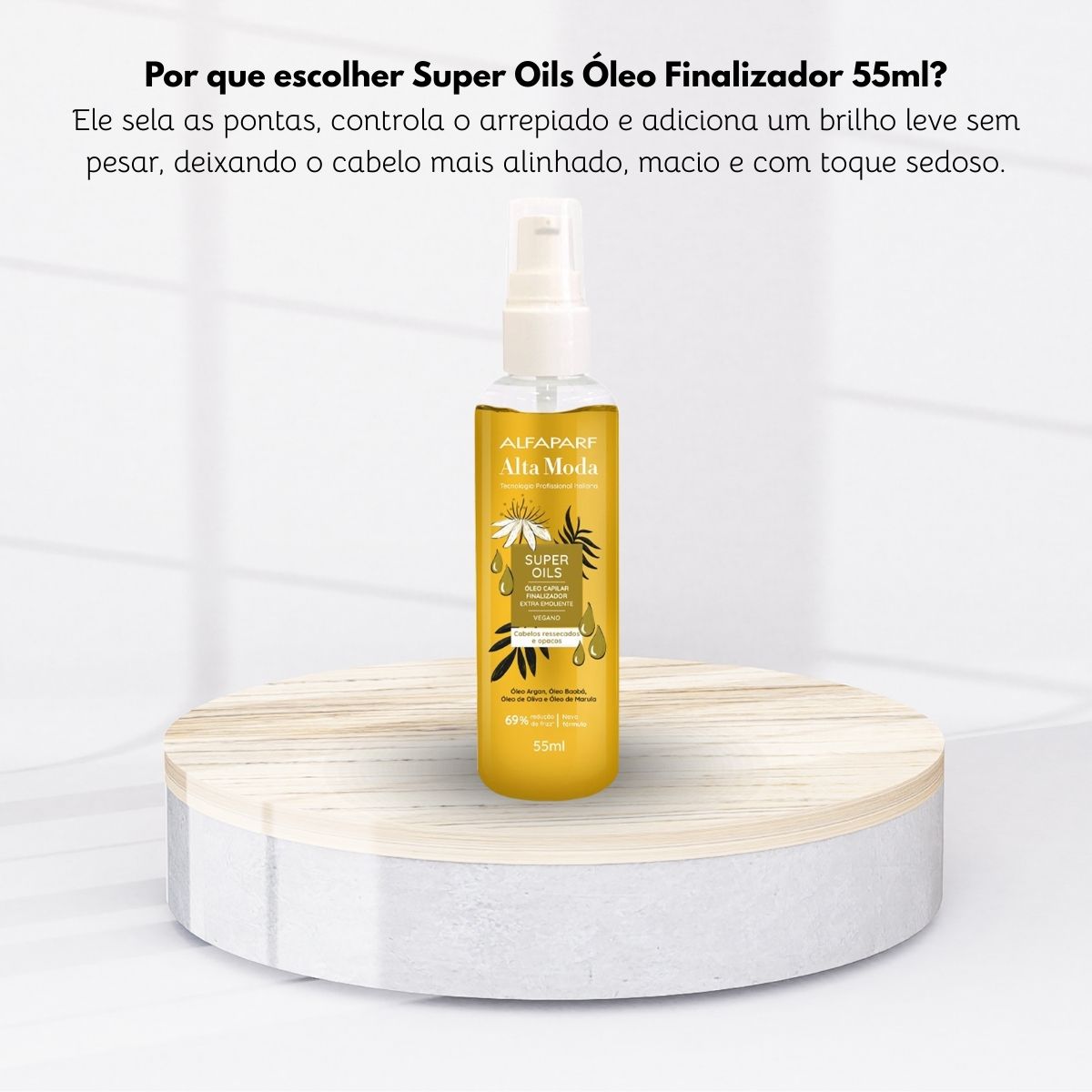 Oleo Alfaparf Alta Moda Super Oils Finalizador 55 ml