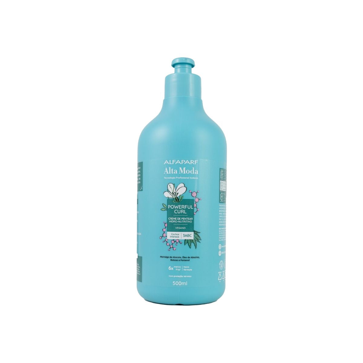 Creme de Pentear  Alfaparf Alta Moda Powerful Curl Cachos Intensos 500 ml