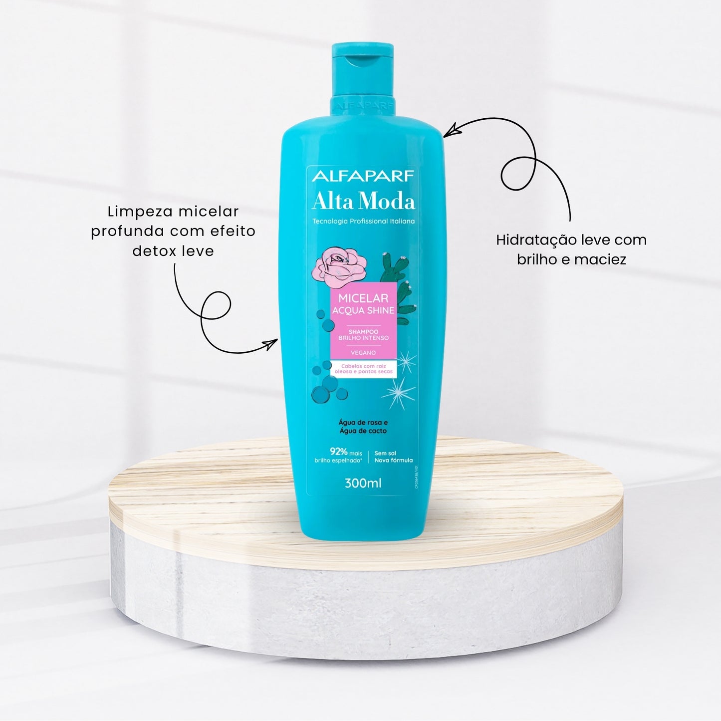 Shampoo Alfaparf Alta Moda Micelar Acqua Shine 300 ml