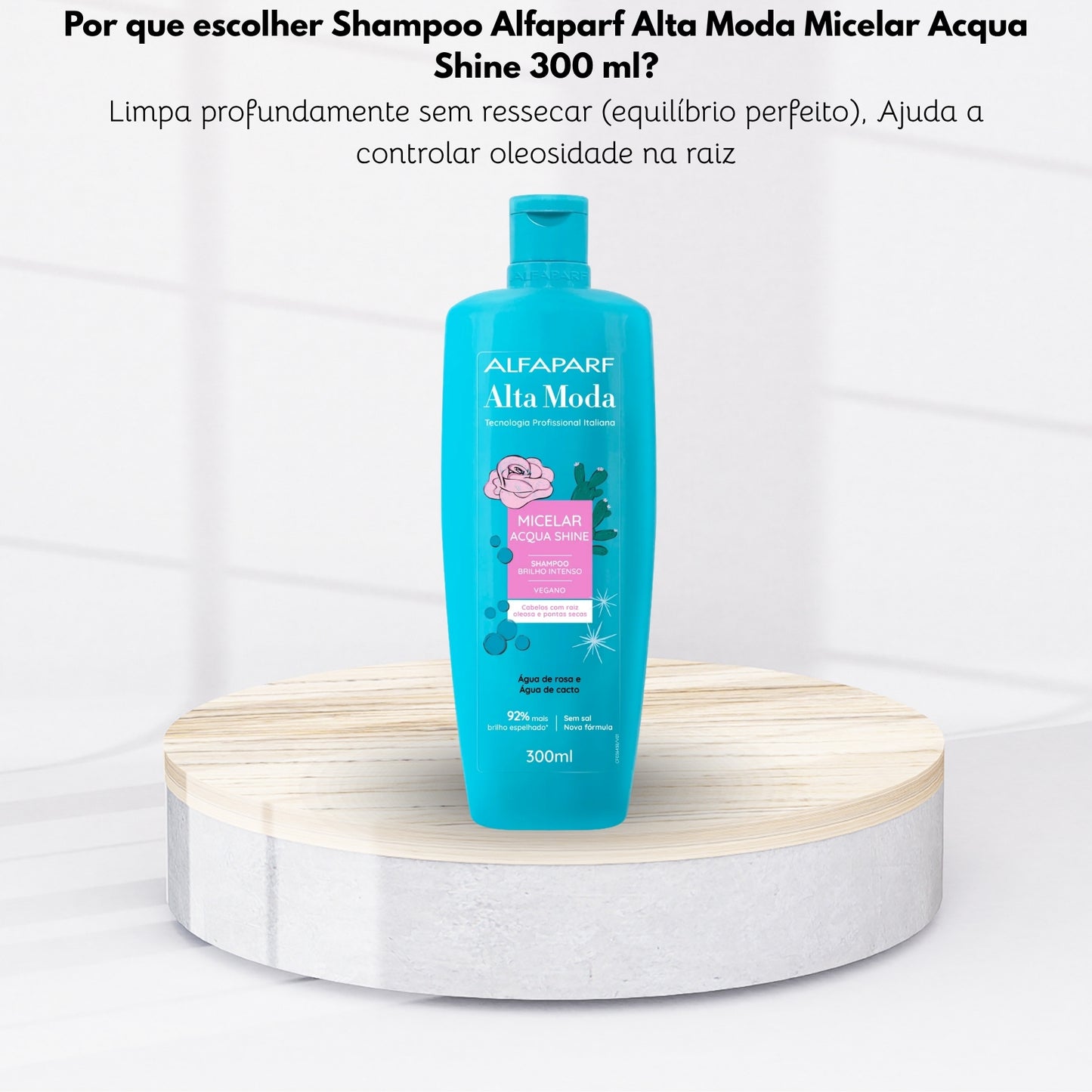 Shampoo Alfaparf Alta Moda Micelar Acqua Shine 300 ml