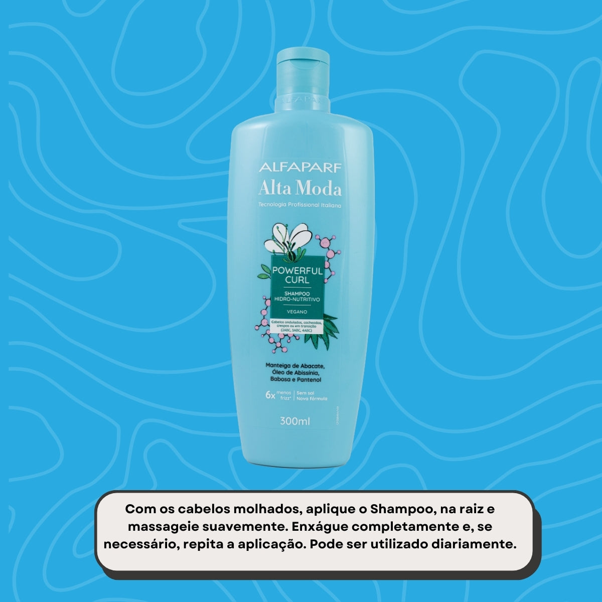 Shampoo Alfaparf Alta Moda Powerful Curl 300 ml