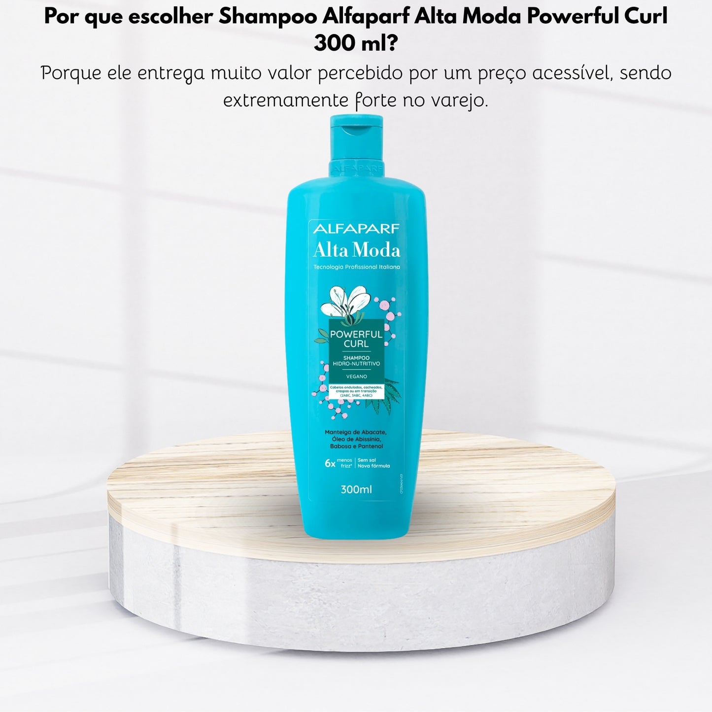 Shampoo Alfaparf Alta Moda Powerful Curl 300 ml