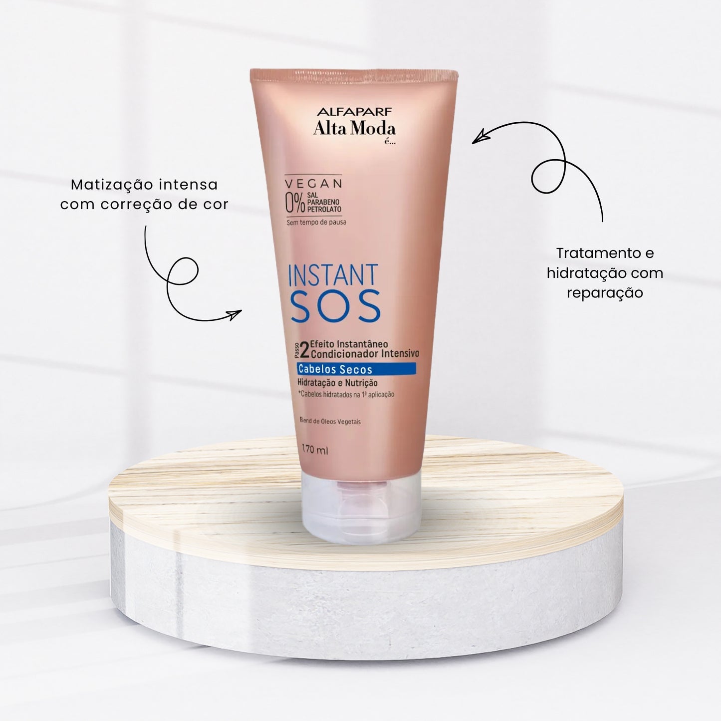 Condicionador Alfaparf Alta Moda SOS Cabelos Secos 170 ml