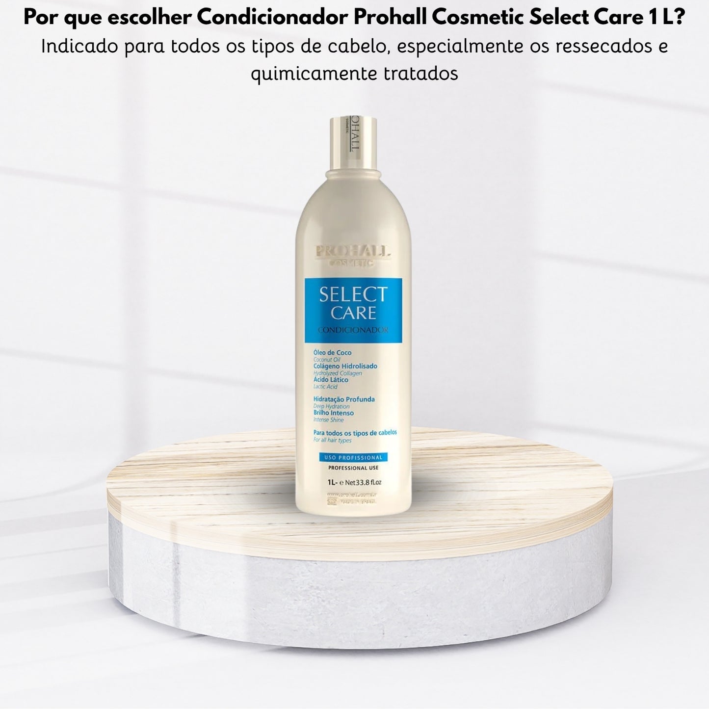 Condicionador Prohall Cosmetic Select Care 1 Litro