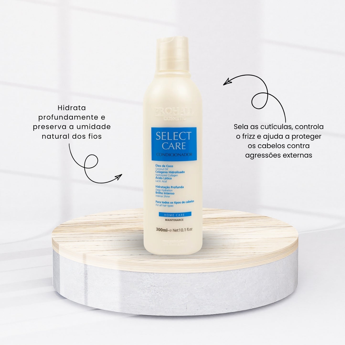 Condicionador Prohall Cosmetic Select Care 300 ml