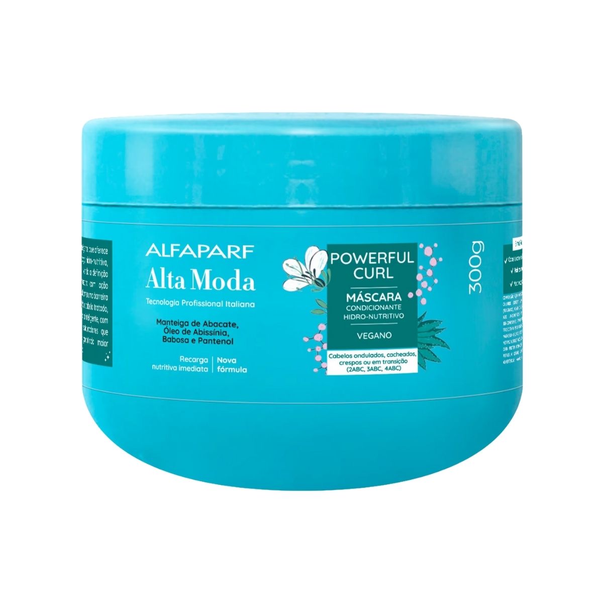 Máscara Alfaparf Alta Moda Powerful Curl 300 g