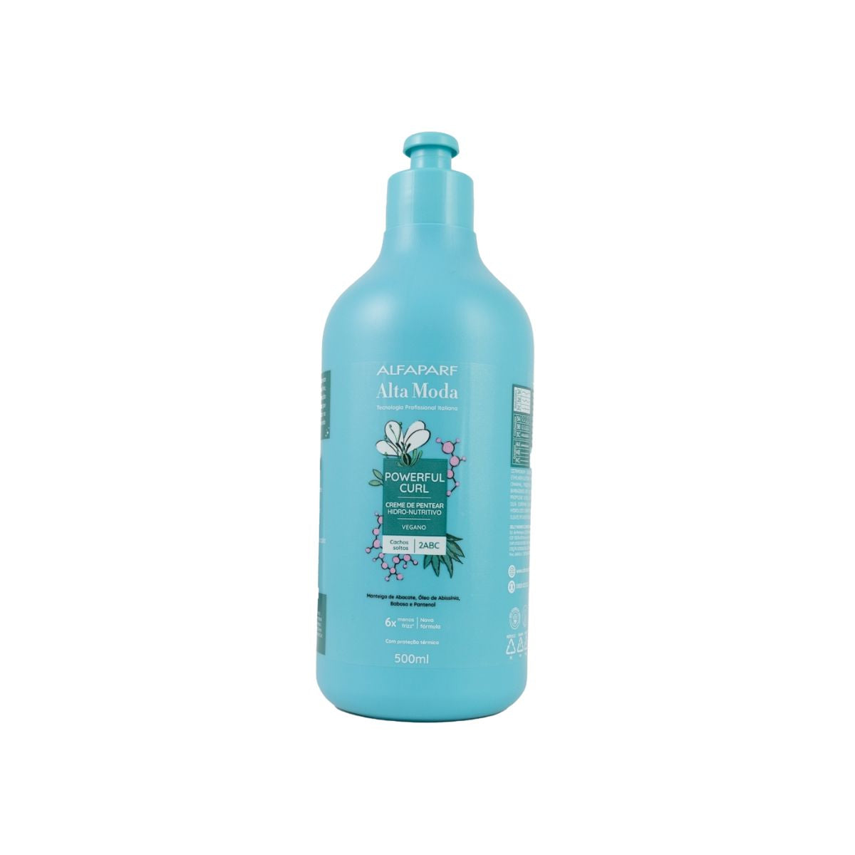 Creme de Pentear  Alfaparf Alta Moda Powerful Curl Cachos Soltos  500 ml