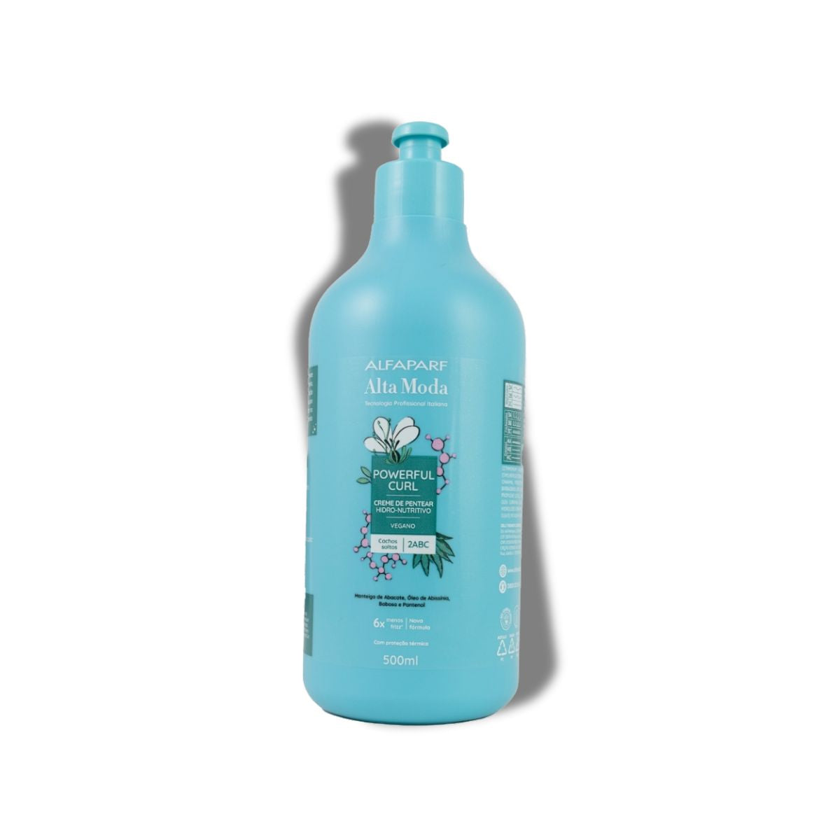 Creme de Pentear  Alfaparf Alta Moda Powerful Curl Cachos Soltos  500 ml