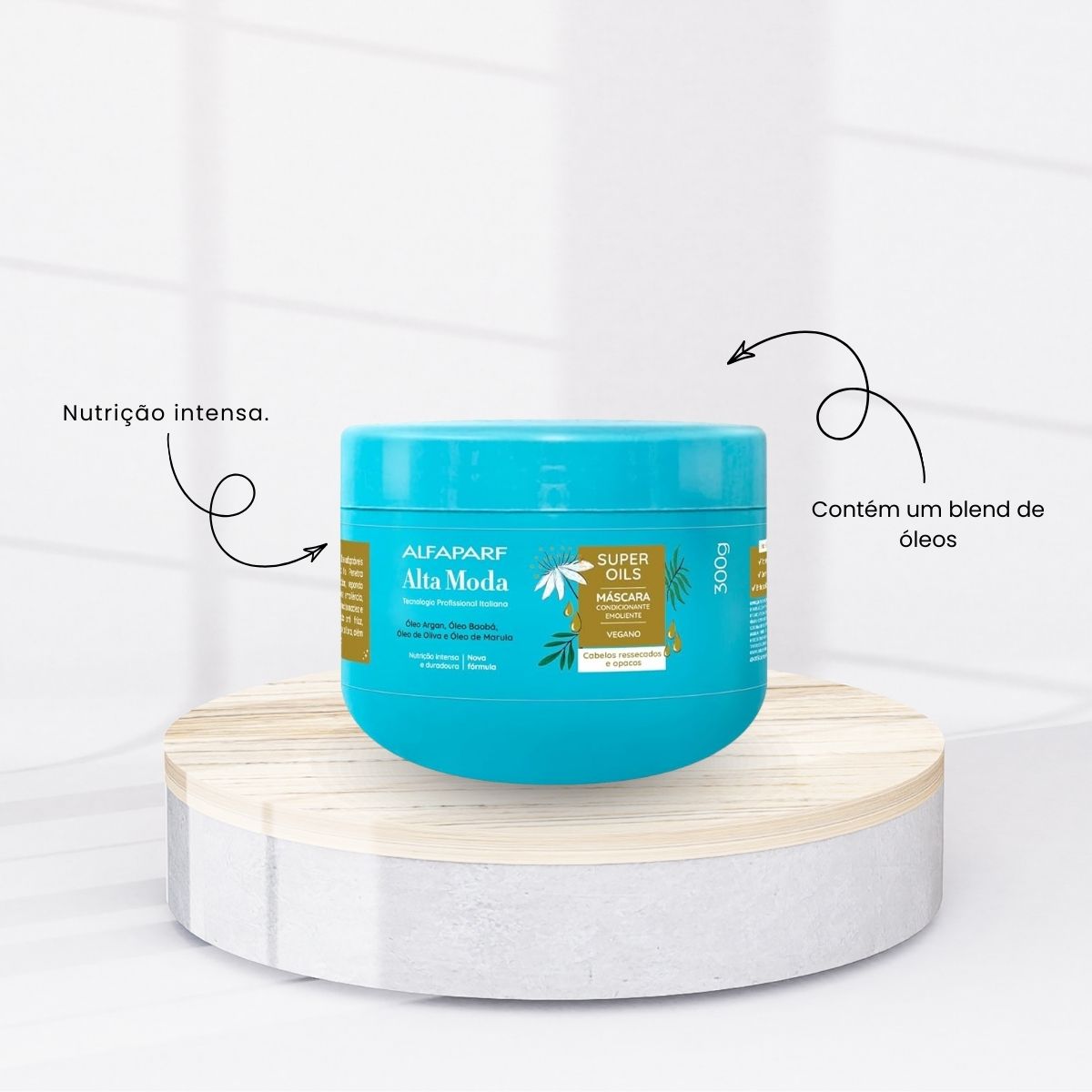 Máscara Alfaparf Alta Moda Super Oils 300 g
