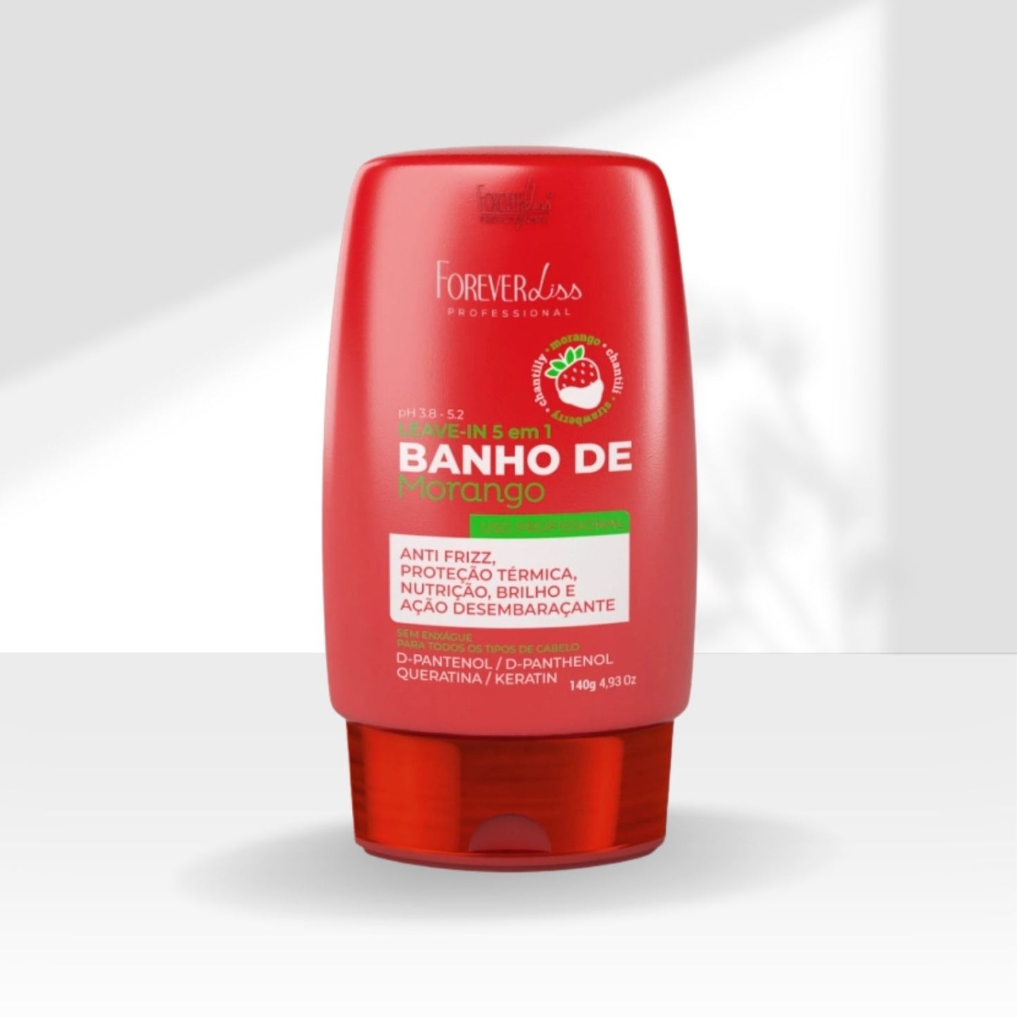 Leave-in Forever Liss Banho de Morango 140 g