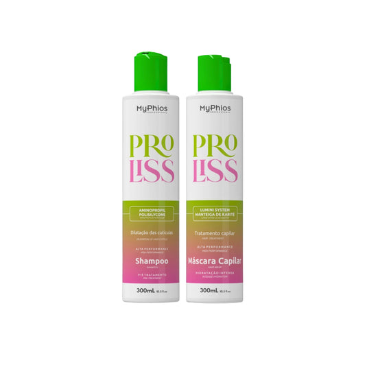 Kit MyPhios ProLiss Realinhamento Shampoo e Máscara 300 ml