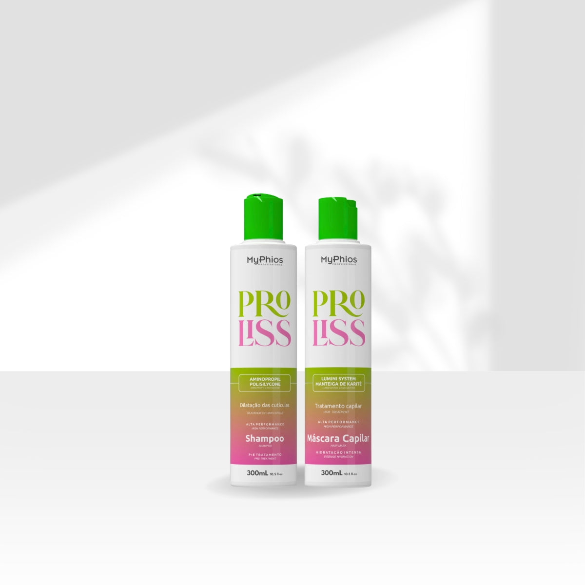 Kit MyPhios ProLiss Realinhamento Shampoo e Máscara 300 ml