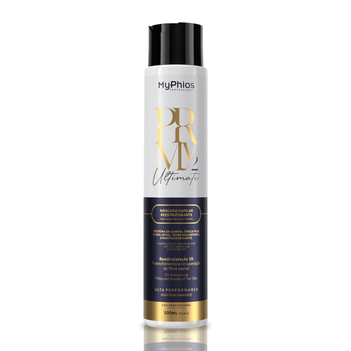 Máscara MyPhios Ultimate PRMY Reestruturante 500 ml