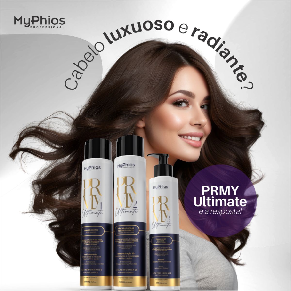Kit MyPhios Ultimate PRMY 3 Produtos