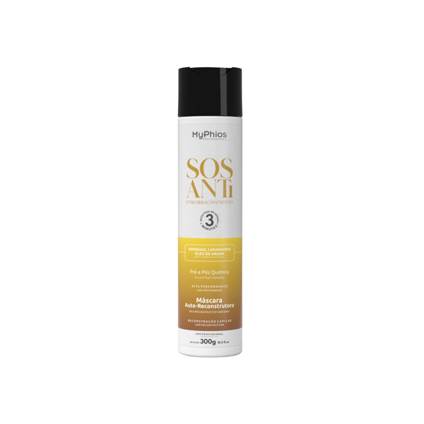 Máscara MyPhios SOS Antiemborrachamento 300 ml