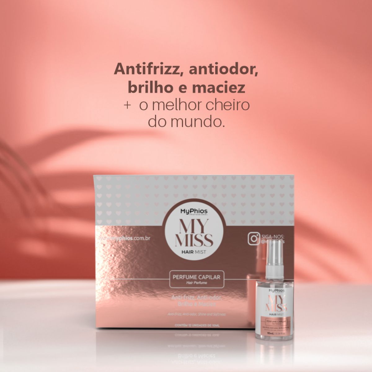 MyPhios MyMiss Perfume de Cabelo Hair Mist 60 ml