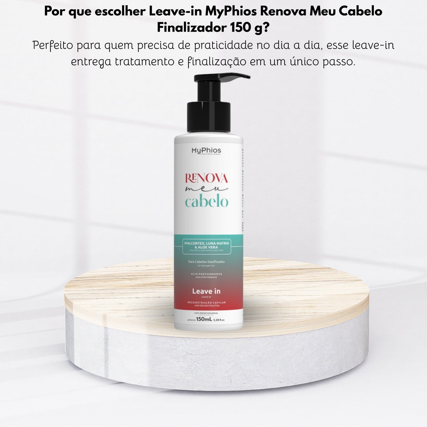 Leave-in MyPhios Renova Meu Cabelo Finalizador 150 g