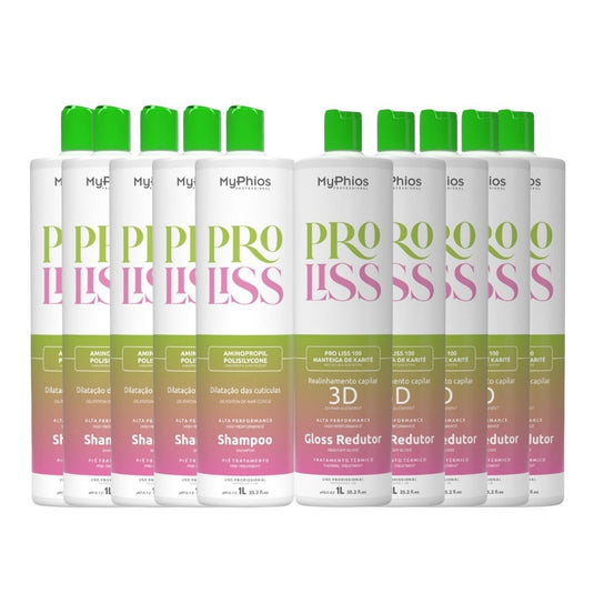 Kit MyPhios ProLiss 5 Realinhamento Capilar 1 Litro