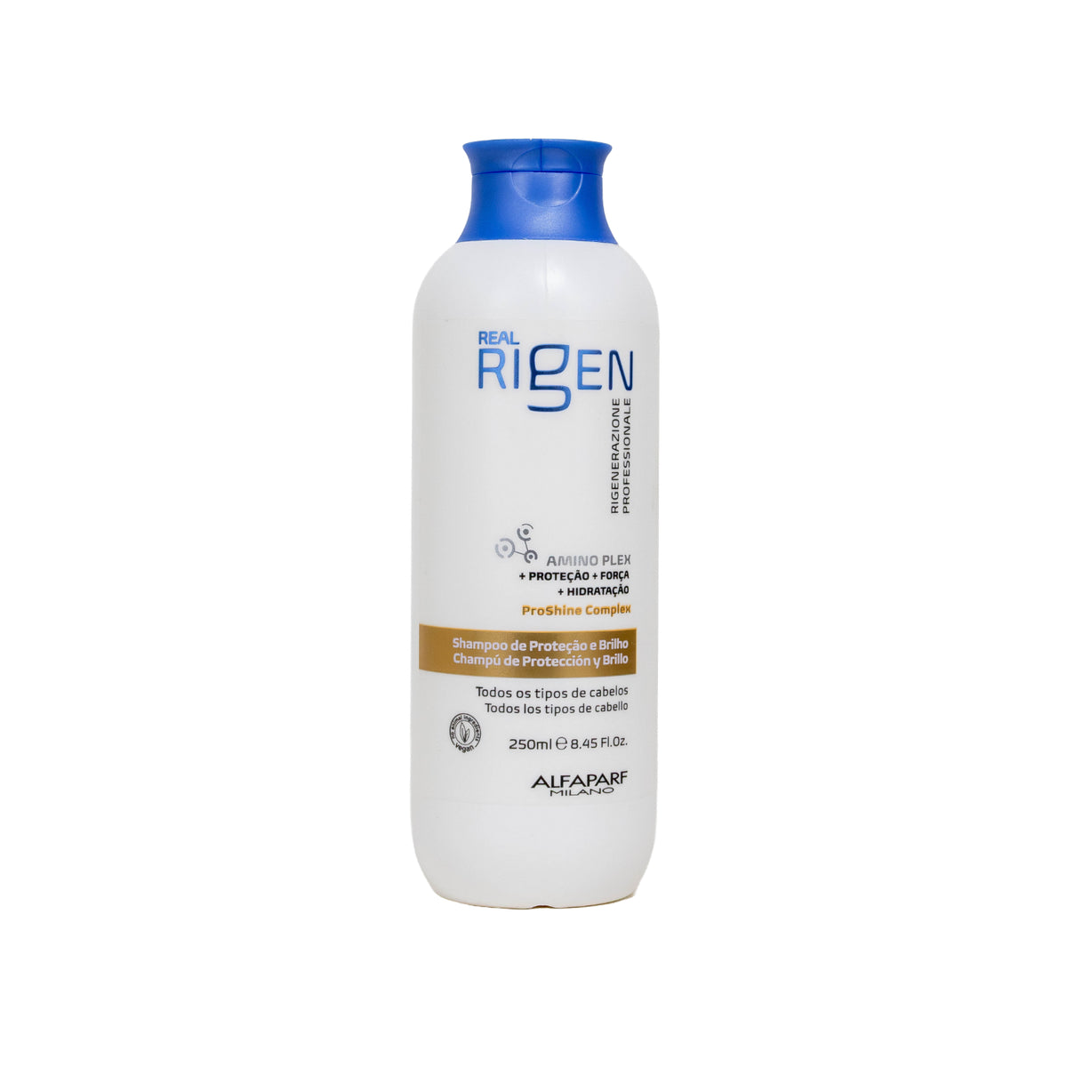 Shampoo Alfaparf Real Rigen Reparador Hidratante 250 ml