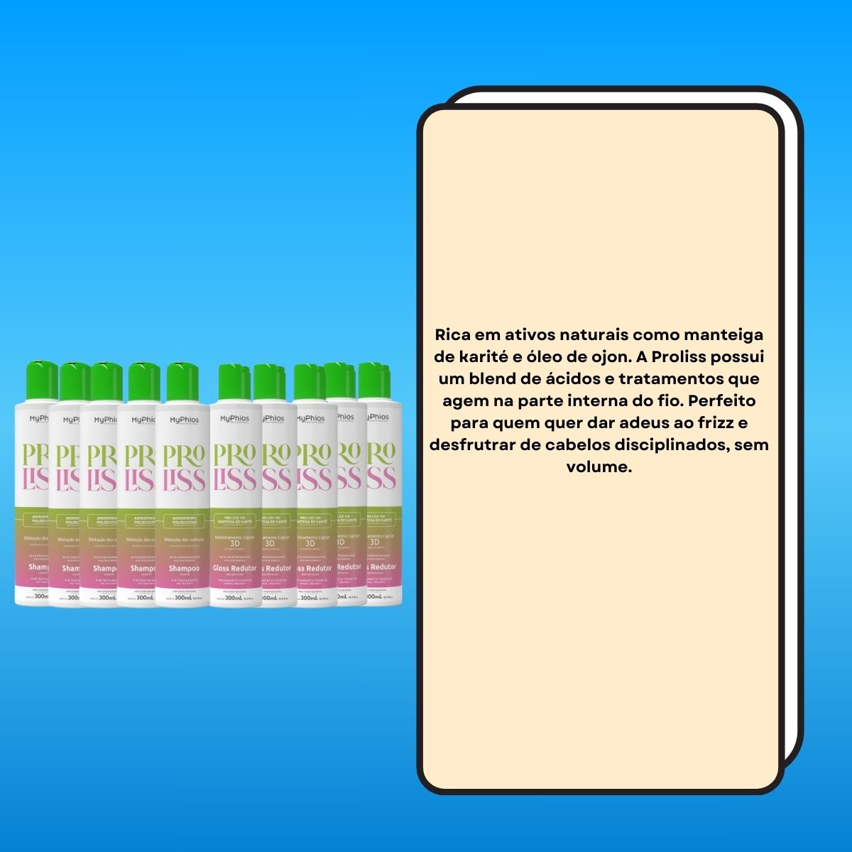 Kit MyPhios ProLiss 5 Realinhamento Capilar 300 ml