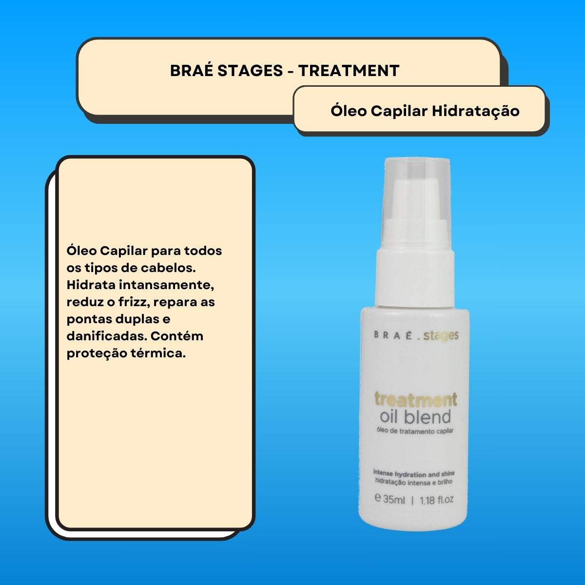 Braé Stages Treatment Oil Blend 35 ml