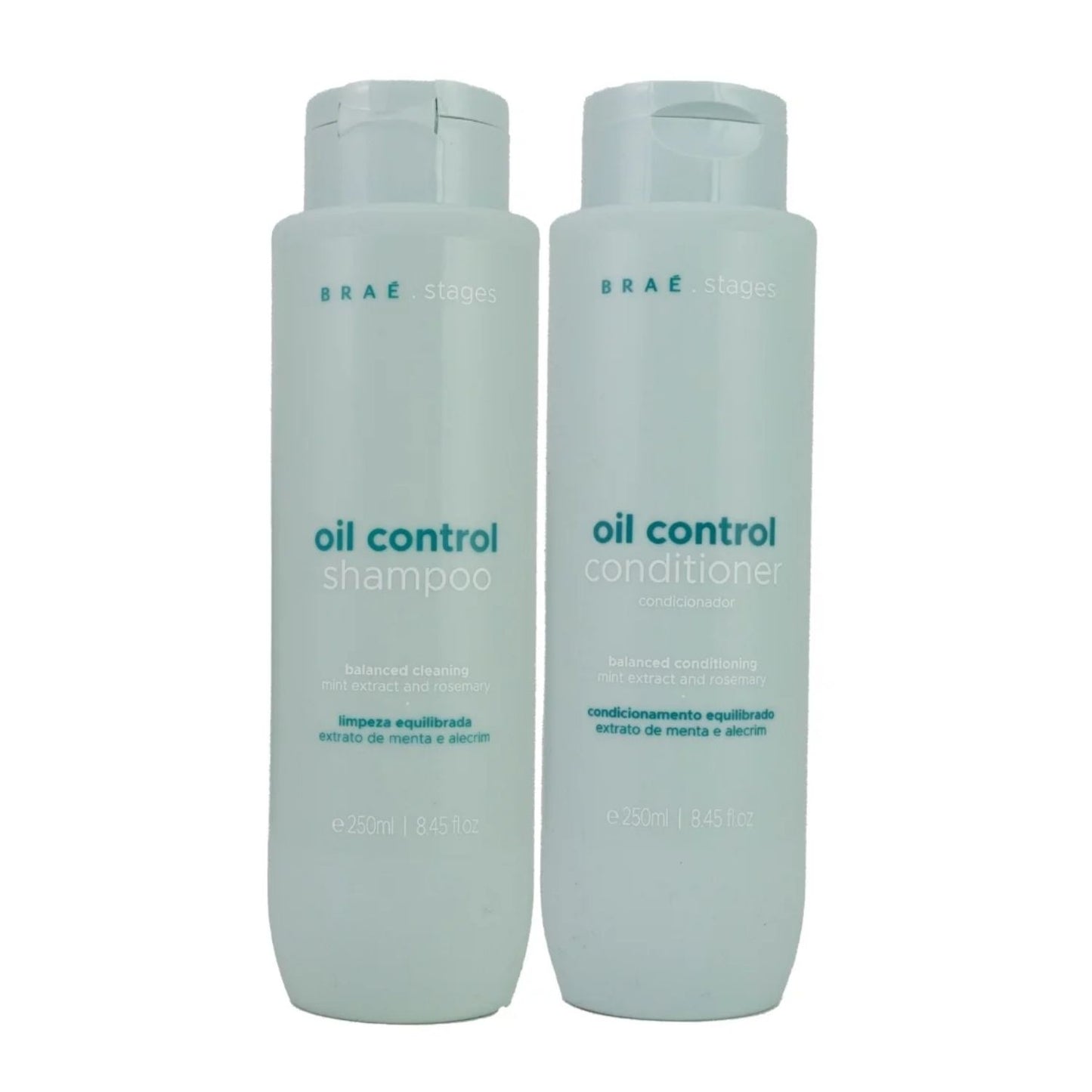 Kit Braé Stages Oil Control Shampoo e Condicionador 250 ml