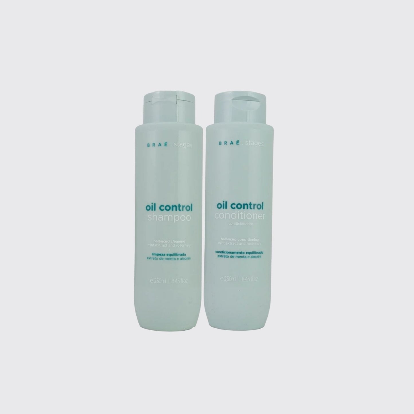 Kit Braé Stages Oil Control Shampoo e Condicionador 250 ml