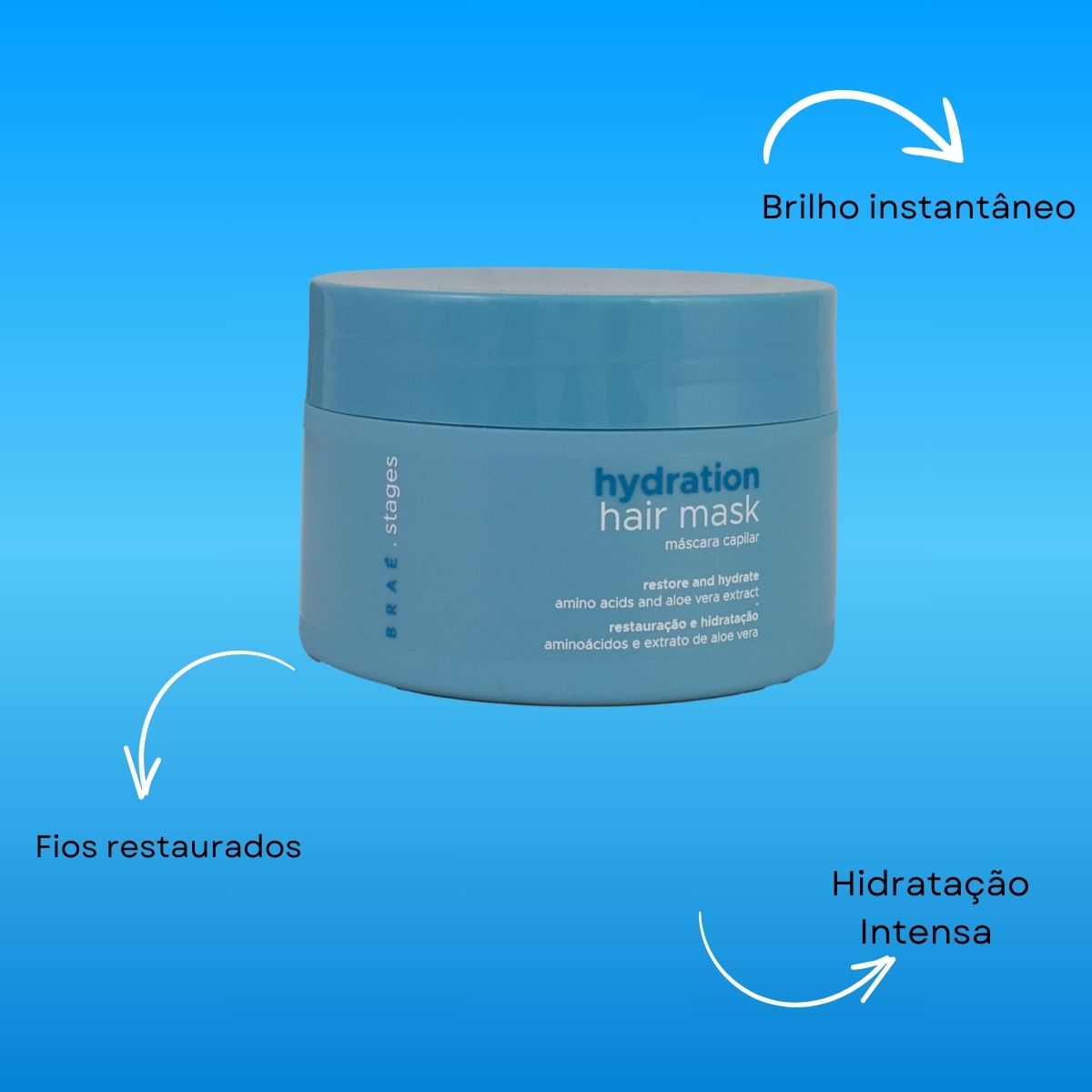 Máscara Braé Stages Hydration 200 g