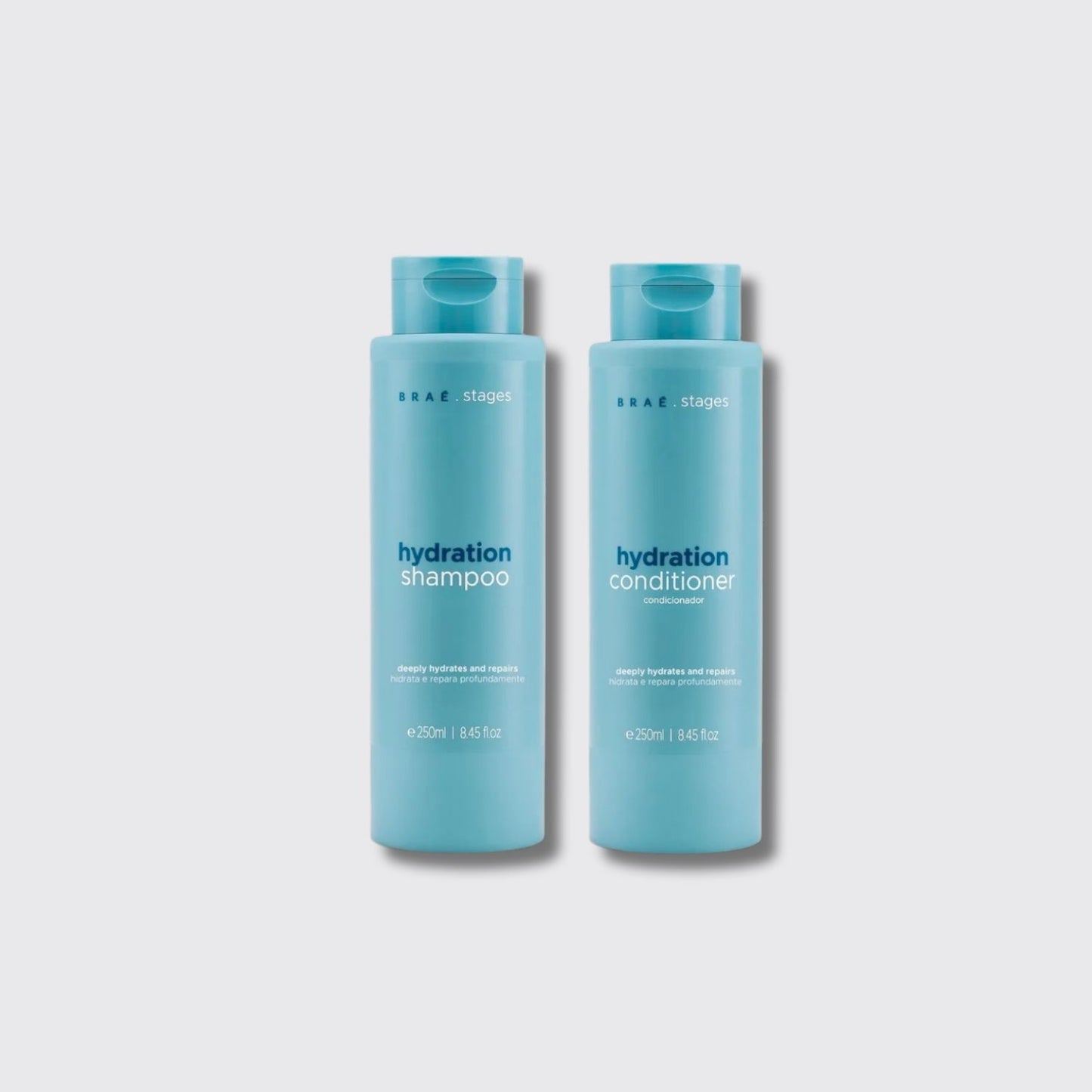 Kit Braé Stages Hydration Shampoo e Condicionador 250 ml