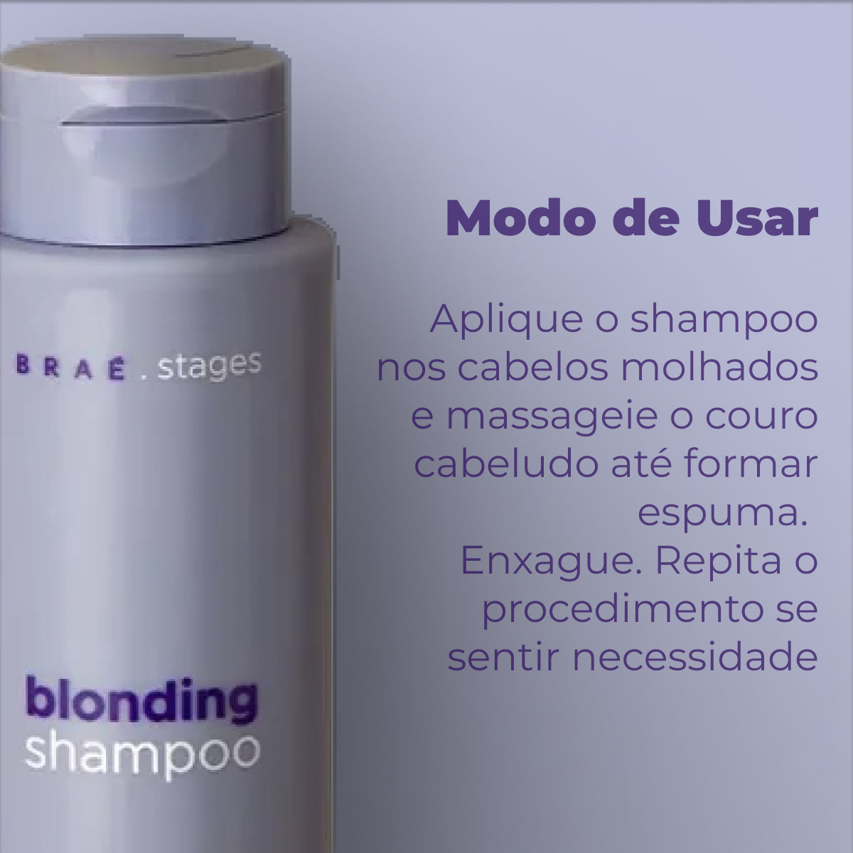 Shampoo Braé Stages Blonding 250 ml