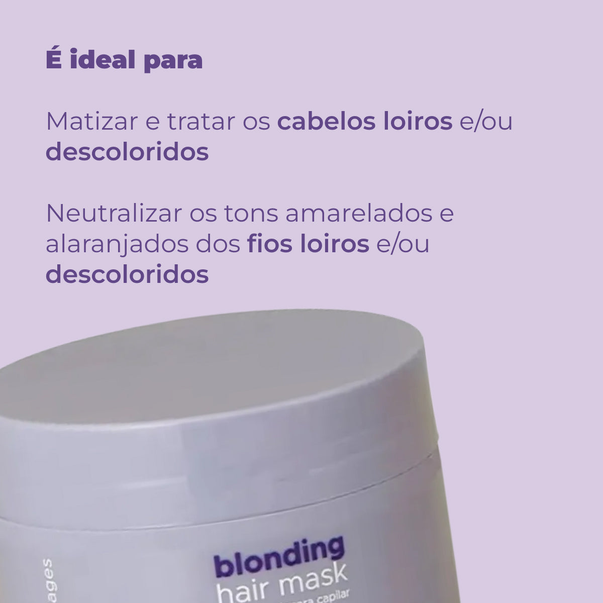 Máscara Braé Stages Blonding 200 g