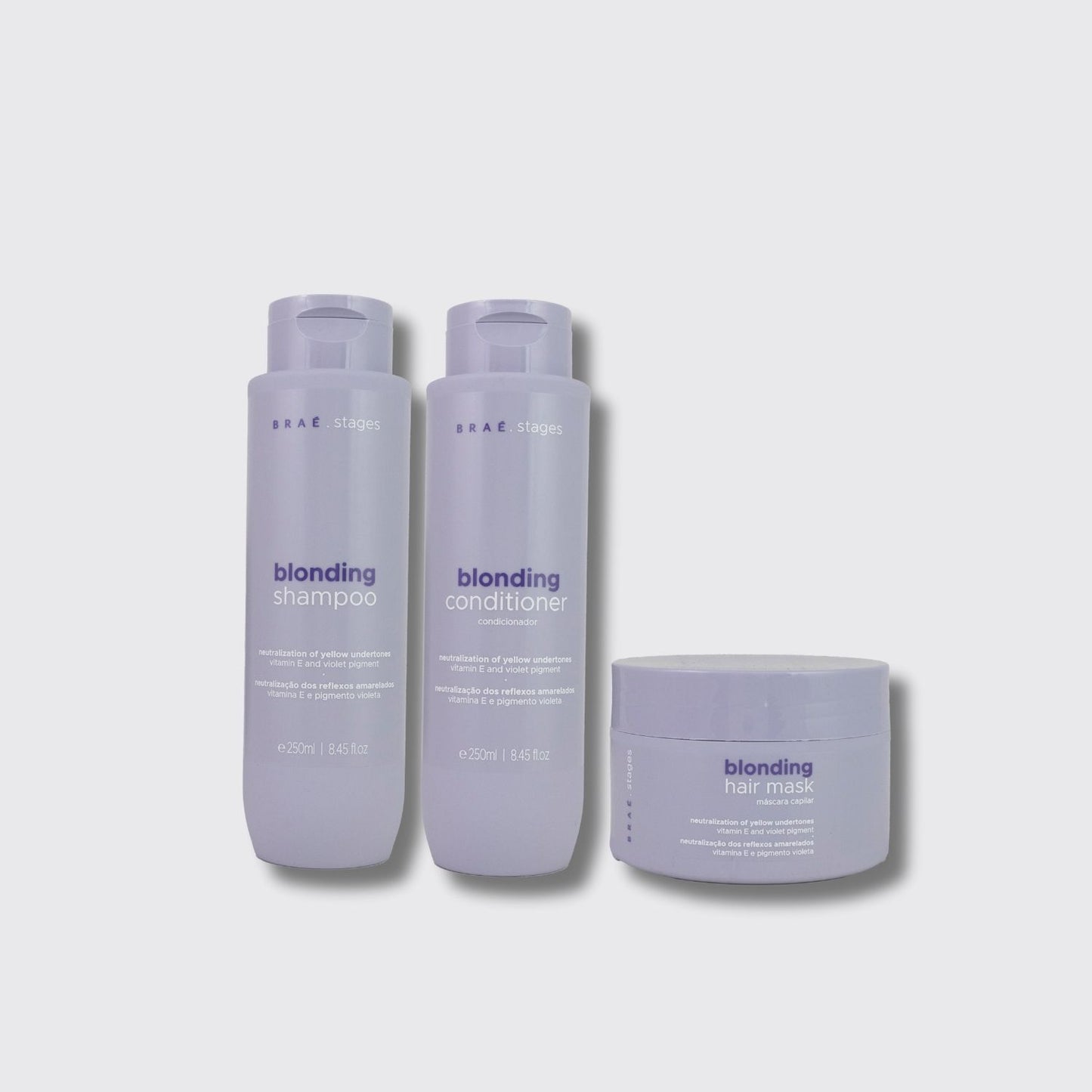 Kit Braé Stages Blonding (3 Produtos)