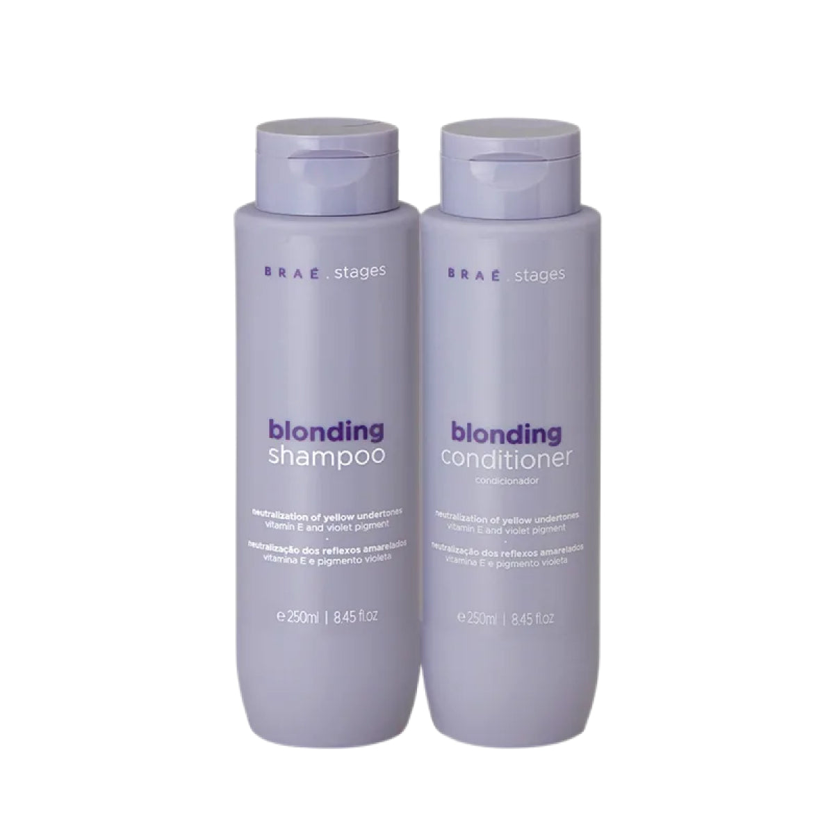 Kit Braé Stages Blonding Shampoo e Condicionador 250 ml