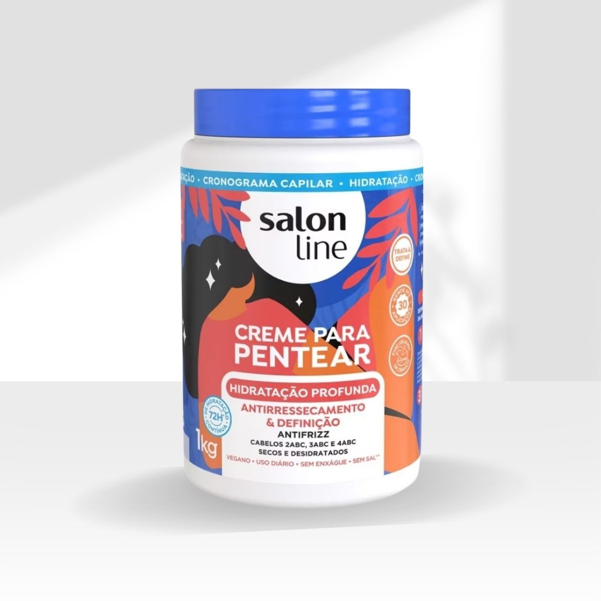 Creme de Pentear Salon Line Hidratação Profunda 1 Kg