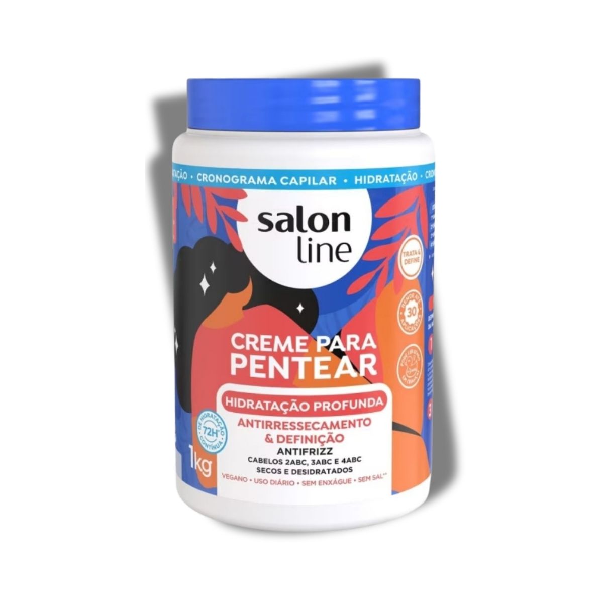 Creme de Pentear Salon Line Hidratação Profunda 1 Kg